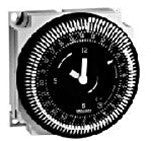 7-Day Electromechanical Timer Module w/Manual Override Switch and Battery Backup, 21A, SPDT