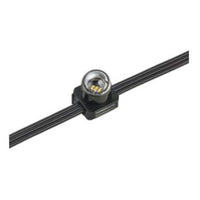 Color Kinetics eW Flex Micro, 2700K, 50 nodes, 4in OC, Black Node/Cable, Clear Dome Lens, 3ft Whip