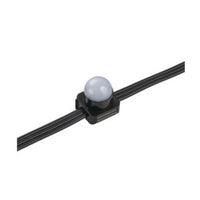 Color Kinetics eW Flex Micro, 3000K, 50 nodes, 4in OC, Black Node/Cable, Translucent Dome Lens, 3ft Whip