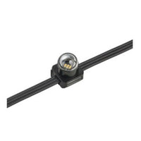 Color Kinetics eW Flex Micro, 4000K, 50 nodes, 4in OC, Black Node/Cable, Clear Dome Lens, 3ft Whip