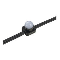 Color Kinetics eW Flex Micro, 4000K, 50 nodes, 4in OC, Black Node/Cable, Translucent Dome Lens, 3ft Whip