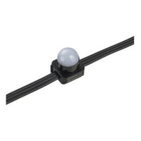 Color Kinetics eW Flex Micro, 4000K, 50 nodes, 12in OC, Black Node/Cable, Translucent Dome Lens, 3ft Whip