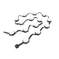 Color Kinetics eW Flex Compact, 4000K, 50 Nodes, 12in OC, Black Node/Cable, Translucent Dome Lens, 3ft Whip