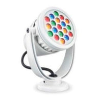 Color Kinetics COLORBURST GEN3 PC, RGBA, WHITE HOUSING, ARCHITECTURAL MOUNT