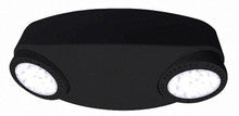 High Output Emergency Light - Choose White or Black Finish With 90 Minute Battery Back-Up