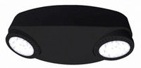High Output Emergency Light - Choose White or Black Finish With 90 Minute Battery Back-Up