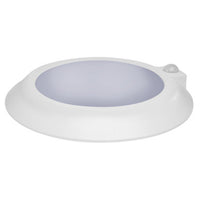 10 Inch LED Dome Light with Motion Sensor - 12 Watt - 1000 Lumens - Color Selectable 30K/40K/50K - 120V - Dimmable - White