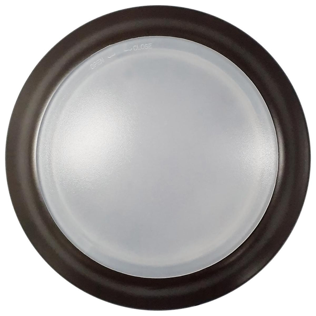 13 Watt LED Disk Ceiling Light - 7 Inch Round - 900 Lumens - Color Selectable 30K/40K/50K - 120V - Bronze Finish - Dimmable