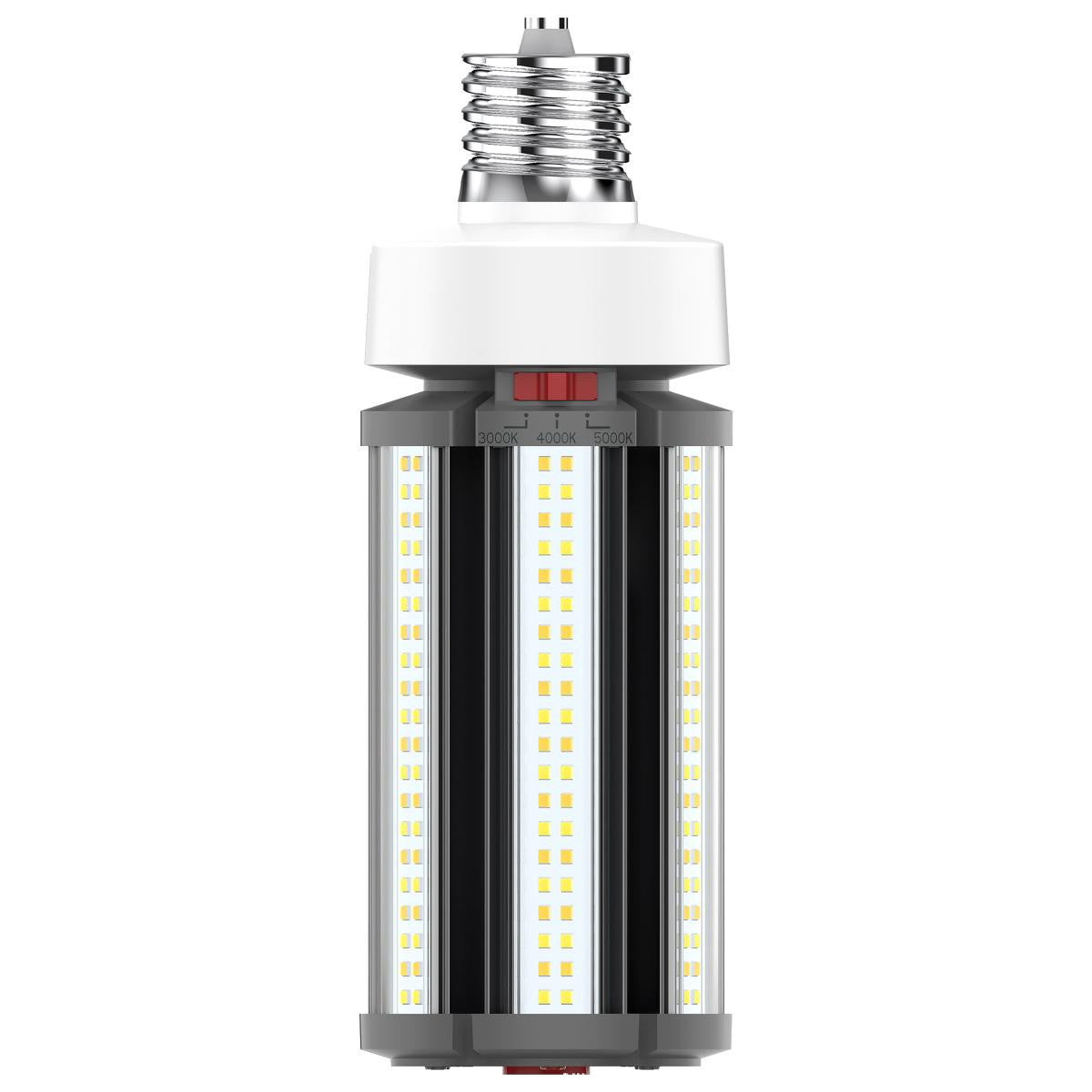 LED Corn Bulb Watt Selectable 36W/45W/54W- Metal Halide Retrofit -Up To 7560 Lumens - Color Selectable 30K/40K/50K - 120-277V - E39 Mogul Base - Ballast Bypass