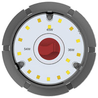 LED Corn Bulb Watt Selectable 36W/45W/54W- Metal Halide Retrofit -Up To 7560 Lumens - Color Selectable 30K/40K/50K - 120-277V - E39 Mogul Base - Ballast Bypass