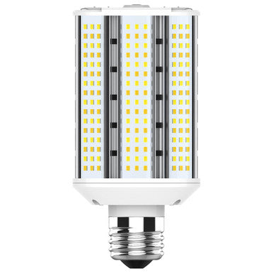 LED Corn Wall Pack Bulb -Watt Selectable 10/20/30W Wall Pack Retrofit - Up To 4500 Lumens - Color Selectable 30K/40K/50K - 120-277V - E26 Medium Base - Ballast Bypass
