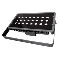 RGBW Color Changing LED Flood Light Black Square Fixture 96W App Controlled