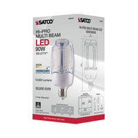 90 Watt LED Highbay Corn Retrofit Bulb - HighBay Retrofit -12600 Lumens - 5000K Daylight - 120-277V - E39 Mogul Base - Ballast Bypass