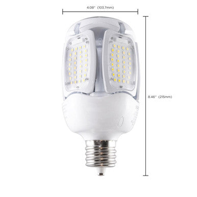 75 Watt LED Highbay Corn Retrofit Bulb - HighBay Retrofit -10500 Lumens - 5000K Daylight - 120-277V - E39 Mogul Base - Ballast Bypass