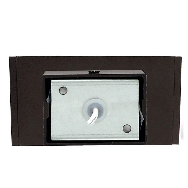 LED Square Cylinder Sconce Wall Light - 40 Watt - 1920 Lumens - Color Selectable 30K/40K/50K - 120V - Black Finish - Dimmable Up/Down Light