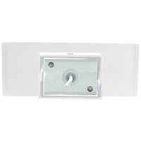 LED Square Cylinder Sconce Wall Light - 40 Watt - 1920 Lumens - Color Selectable 30K/40K/50K - 120V - White Finish - Dimmable Up/Down Light