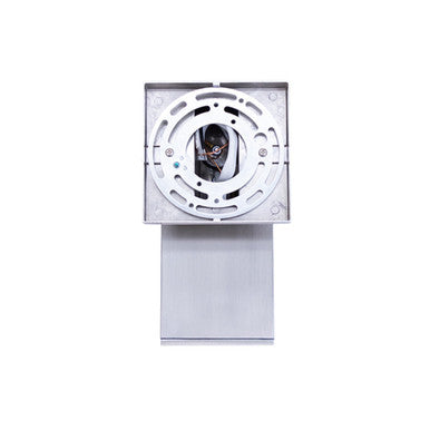 LED Square Cylinder Sconce Wall Light - 12 Watt - 960 Lumens - Color Selectable 30K/40K/50K - 120V - Brushed Nickel Finish - Dimmable Up/Down Light