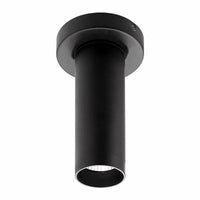 2 Inch LED Ceiling Mount Cylinder - 6 Watt - 450 Lumens - Color Selectable 30K/40K/50K - 120V - Black Finish - Dimmable Down Light