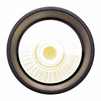 2 Inch LED Ceiling Mount Cylinder - 6 Watt - 450 Lumens - Color Selectable 30K/40K/50K - 120V - Black Finish - Dimmable Down Light