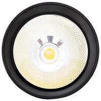 4 Inch LED Ceiling Mount Cylinder - Adjustable 9/12/15 Watt - 1000 Lumens - Color Selectable 30K/40K/50K - 120V - Black Finish - Dimmable Down Light