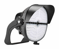 LED Stadium Light - 600W - 480V - 5000K Daylight - 84000 Lumen - Yoke Mount - Black Finish