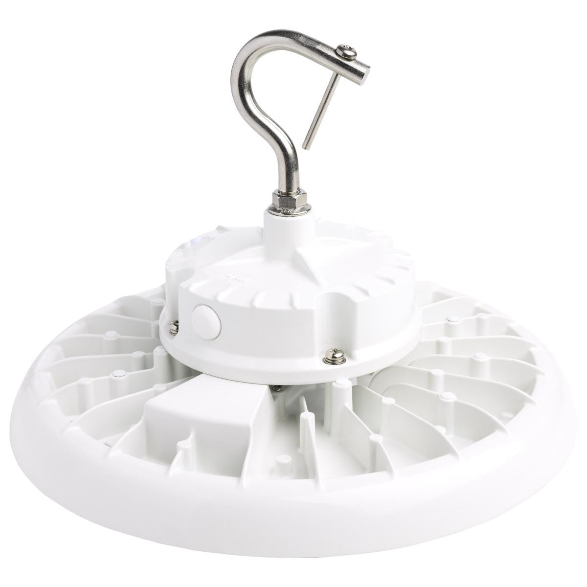 UFO LED High Bay Light - 150 Watt - 21600 Lumens - 5000K Daylight - White Finish