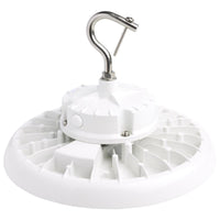 UFO LED High Bay Light - 150 Watt - 21600 Lumens - 5000K Daylight - White Finish