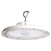 UFO LED High Bay Light - 200 Watt - 28800 Lumens - 5000K Daylight - White Finish