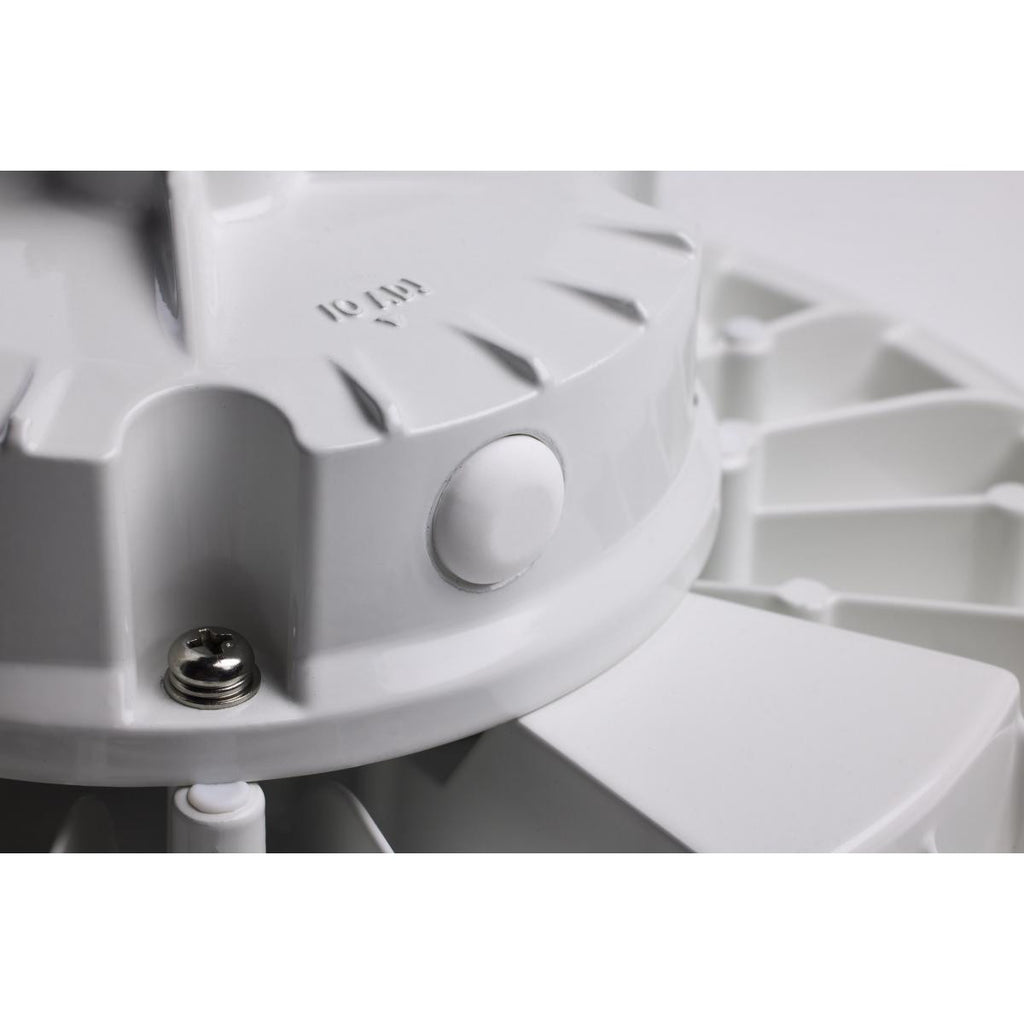 UFO LED High Bay Light - 240 Watt - 34800 Lumens - 5000K Daylight - White Finish