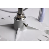 UFO LED High Bay Light - 240 Watt - 34800 Lumens - 5000K Daylight - White Finish