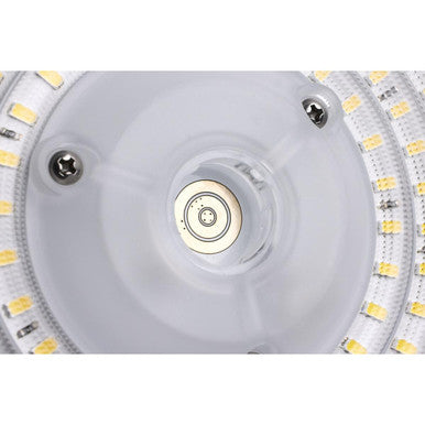 UFO LED High Bay Light - 240 Watt - 34800 Lumens - 5000K Daylight - White Finish
