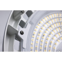 UFO LED High Bay Light - 150 Watt - 21600 Lumens - 5000K Daylight - White Finish - Motion Sensor