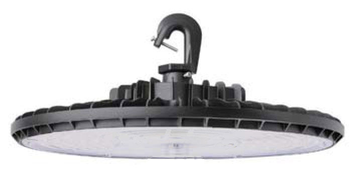 UFO LED High Bay Light - Multi Watt Max 210W - 30000 Lumens - 4000/5000K - 120-277V - Black Finish - Motion Sensor