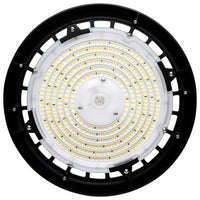 UFO LED High Bay Light - 100/80/60/40 Multi Watt Selectable - 14000 Max Lumens - 110-277V - Color Selectable 30K/40K/50K - Black Finish - Motion Sensor