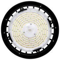 UFO LED High Bay Light - 100 Watt 14500 Lumens - 277-480V - 5000K Daylight - Black Finish - Motion Sensor