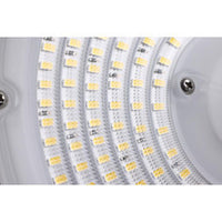 UFO LED High Bay Light - 100 Watt 14500 Lumens - 277-480V - 5000K Daylight - Black Finish - Motion Sensor
