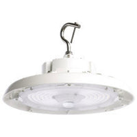 UFO LED High Bay Light - 100 Watt - 14400 Lumens - 5000K Daylight - White Finish