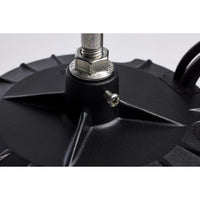240 Watt Round High Bay Light - 34560 Lumens - 5000K Daylight - 120-277V - Black Finish