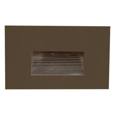 LED Step Lights - 3.5W - 120V - Color Temperature Selectable 30K/40K/50K - Baffle Style - Recess Mount - Oil Rubbed Bronze Finish