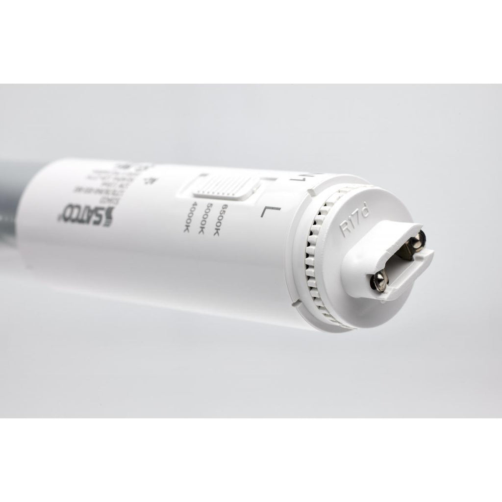 LED F40T12/D/HO Sign Lamps - R17D Base - Ballast Bypass Single or Double Sided Wiring - 42 Inches, 15 Watt, 2100 Lumens, Color Selectable 40K/50K/65K