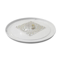 14 Inch LED Mushroom Light - 20 Watt - 1330 Lumens - Color Temperature Selectable 30/40/50K  - 120V - Dimmable - White
