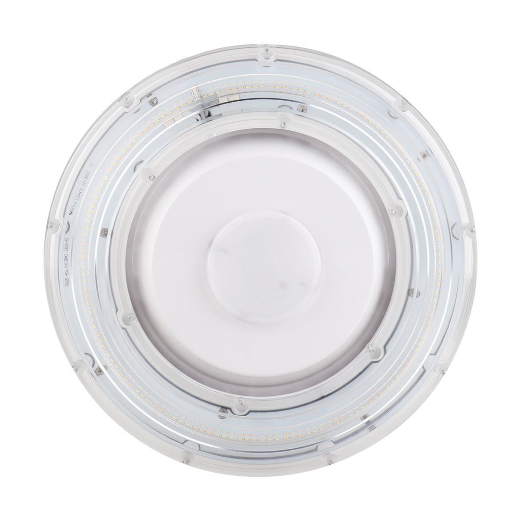 LED Halo Canopy Light - 100W - 14000 Lumens - 120-277V - Color Temperature Selectable 30K/40K/50K - White Finish
