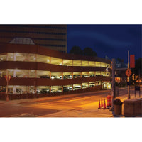 LED Halo Canopy Light with Motion Sensor - 75W - 10000 Lumens - 120-277V - Color Temperature Selectable 30K/40K/50K - Bronze Finish