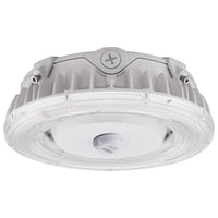 LED Halo Canopy Light with Motion Sensor - 100W - 14000 Lumens - 120-277V - Color Temperature Selectable 30K/40K/50K - White Finish