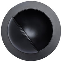 6 Inch Round LED Gimbaled Downlight - 15W - 1400 Lumens - 120V - Color Temperature Selectable 27K/30K/35K/40K/50K - Black Finish - No Recess Can Required