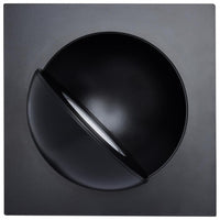 6 Inch Square LED Gimbaled Downlight - 15W - 1400 Lumens - 120V - Color Temperature Selectable 27K/30K/35K/40K/50K - Black Finish - No Recess Can Required