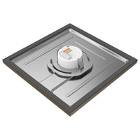 LED Blink Light - 13W - 120V - 9 Inch - Square - Color Selectable 27K/30K/35K/40K/50K - Dimmable - Bronze Finish
