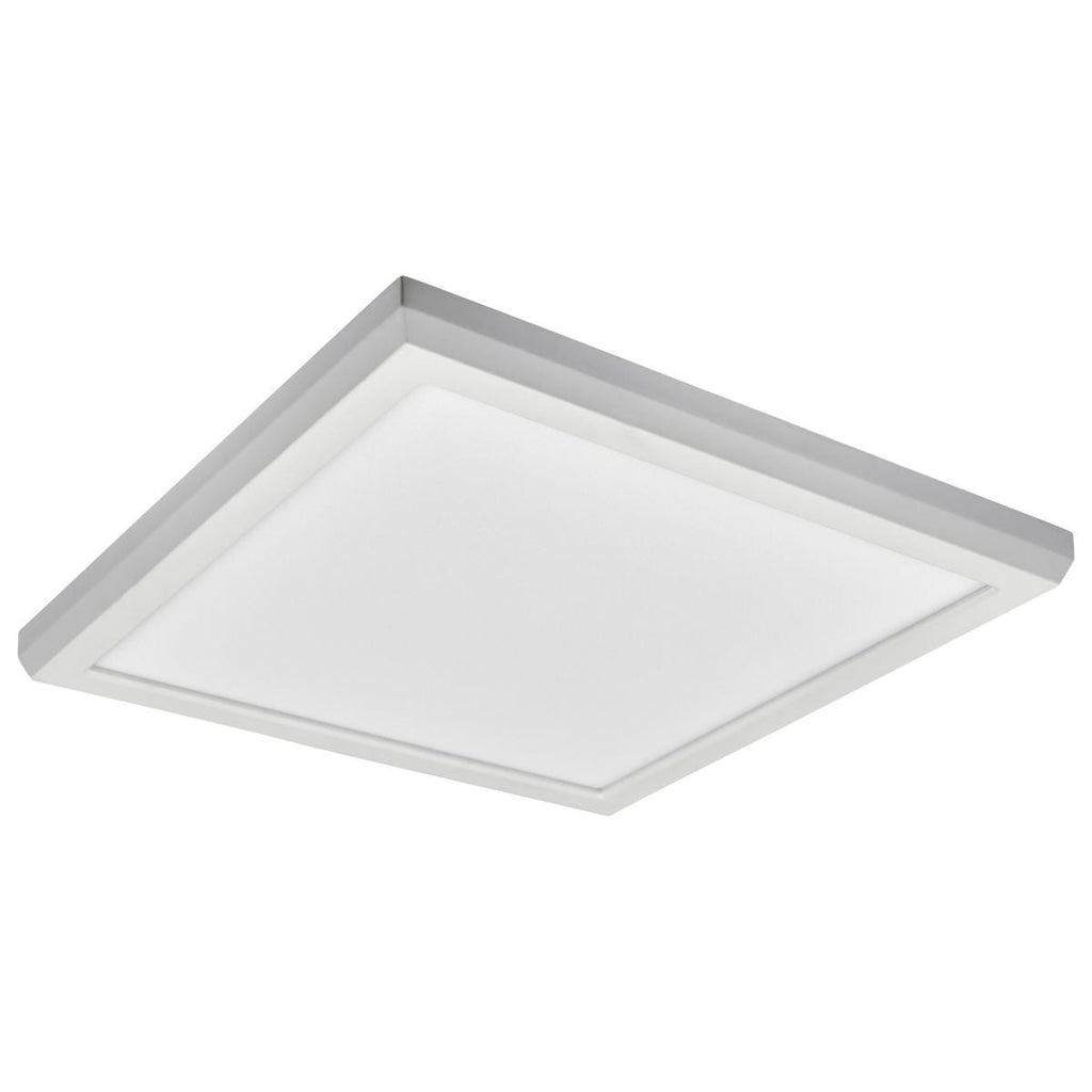 LED Blink Light - 13W - 120V - 9 Inch - Square - Color Selectable 27K/30K/35K/40K/50K - Dimmable - White Finish