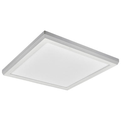 LED Blink Light - 13W - 120V - 9 Inch - Square - Color Selectable 27K/30K/35K/40K/50K - Dimmable - White Finish