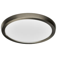 LED Blink Light - 13W - 120V - 9 Inch - Round - Color Selectable 27K/30K/35K/40K/50K - Dimmable - Brushed Nickel Finish